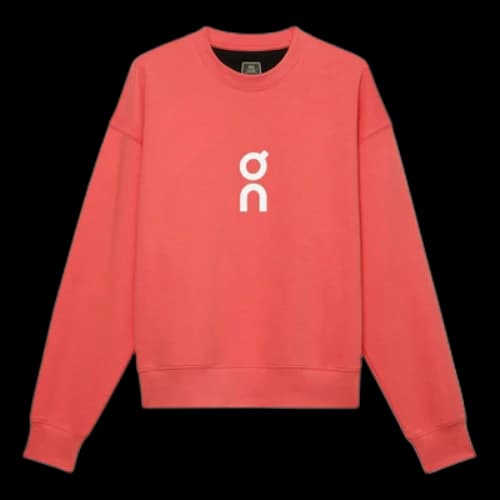 On Running Club Crew Sweatshirt 'Red' (Women's)