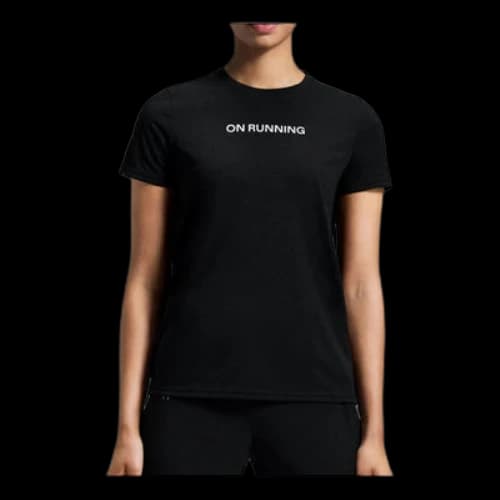 On Running Run-T T-Shirt 'Black' (Women's)