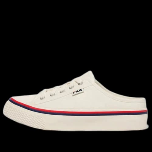 FILA Unisex Low-Top Sneakers Beige/White