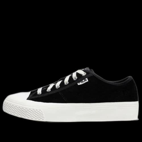 FILA Low-Top Canvas Sneakers 'Black'