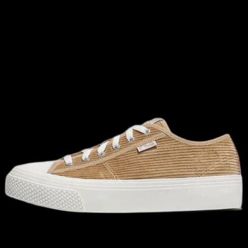 FILA Unisex Low-Top Sneakers Brown/White