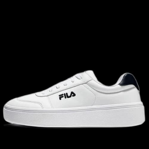 FILA Low-Top Skate Sneakers 'White Black'