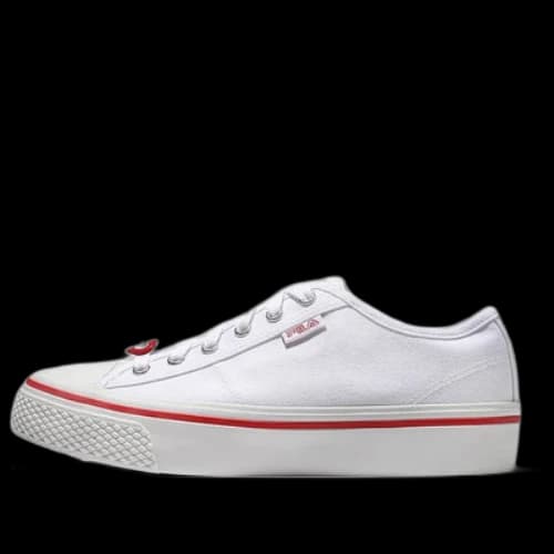 FILA Low-Top Sneakers V-Day Collection 'White Red'