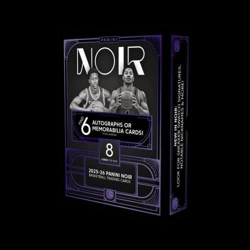 2025-26 Panini Noir Basketball Trading Card Hobby Box
