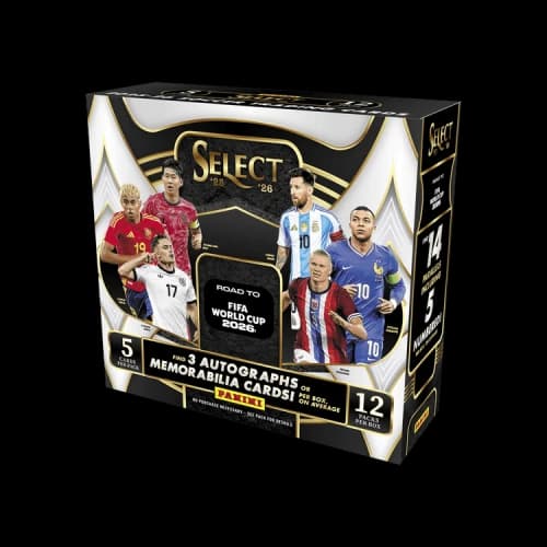 2025-26 Panini Select Soccer Road To FIFA World Cup Blaster Box
