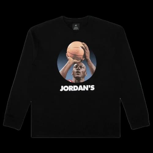 Air Jordan x Union NRG Vault AJ Flight Long-Sleeve Tee 'Black'