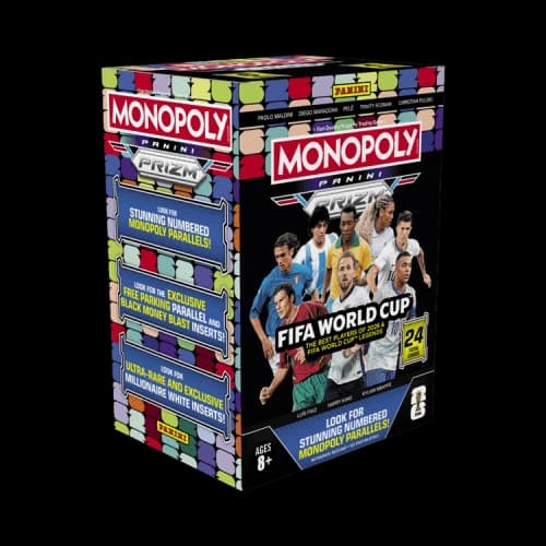 2026 Panini Prizm Monopoly FIFA World Cup Blaster Box