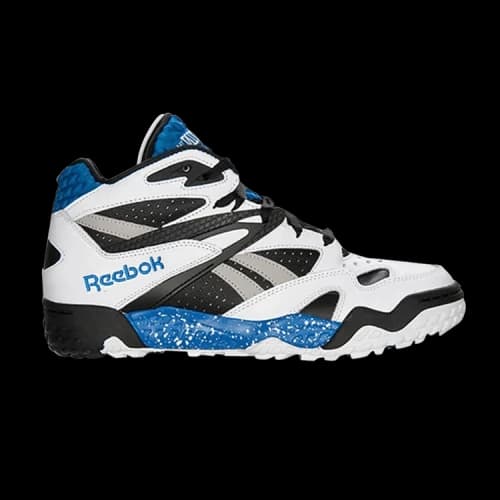 Reebok Scrimmage Mid 'Black White Blue'