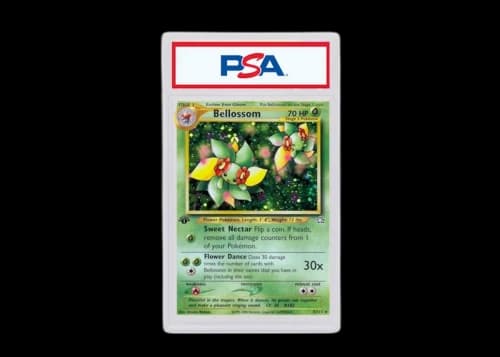 2000 Pokemon Neo Genesis 1st Edition 3 Bellossom-Holo (PSA or BGS Graded)