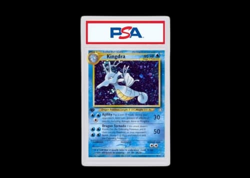 2000 Pokemon Neo Genesis 1st Edition 8 Kingdra-Holo (PSA or BGS Graded)