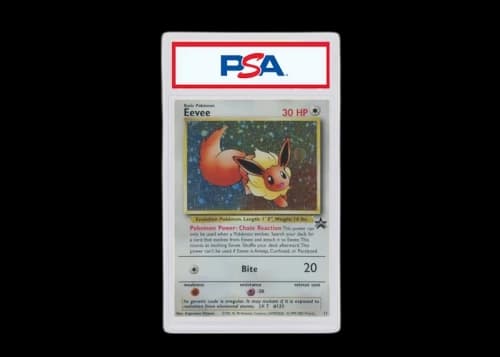 2000 Pokemon Promo Black Star 11 Eevee-Holo Pokemon League (PSA or BGS Graded)