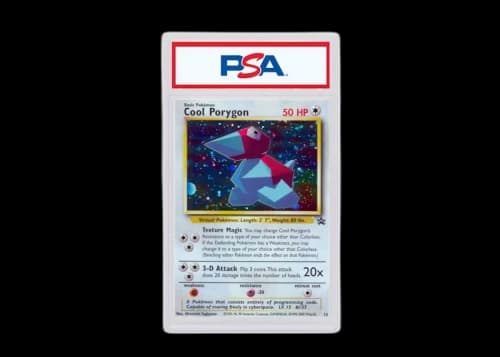 2000 Pokemon Promo Black Star 15 Cool Porygon-Holo (PSA or BGS Graded)