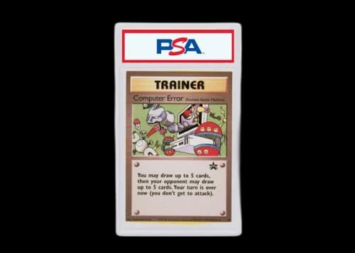 2000 Pokemon Promo Black Star 16 Computer Error Pokemon League (PSA or BGS Graded)