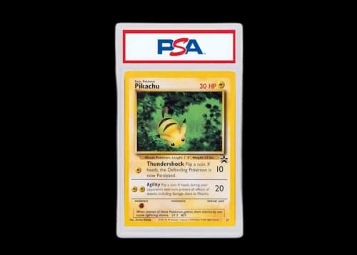 2000 Pokemon Promo Black Star 27 Pikachu (PSA or BGS Graded)