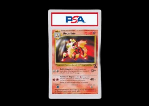 2000 Pokemon Promo Black Star 6 ARCanine Pokemon League (PSA or BGS Graded)