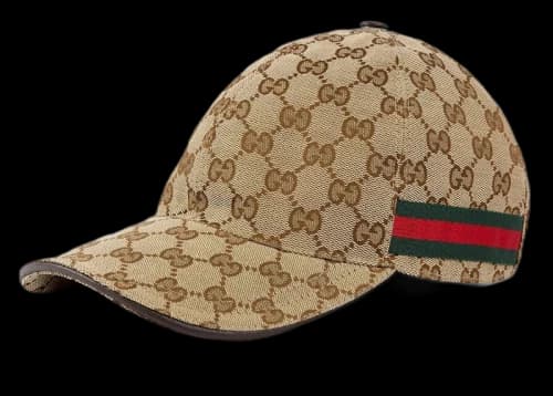 Gucci Original GG Canvas Baseball Hat with Web Beige/Brown