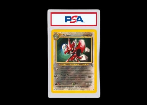 2001 Pokemon Promo Black Star 33 Scizor Pokemon League (PSA or BGS Graded)
