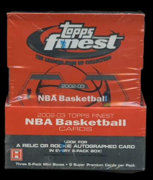 2002/ 03 Topps Finest Basketball Hobby Box