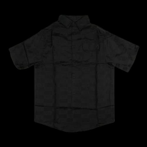 424 Logo Short-Sleeve Button Down Shirt 'Black'