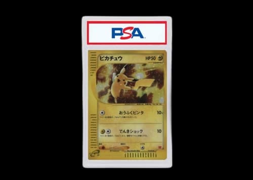 2002 Pokemon Japanese McDonald's 010 Pikachu-Holo (PSA or BGS Graded)
