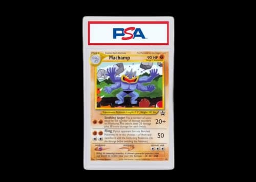 2002 Pokemon League Promo Black Star 43 Machamp (PSA or BGS Graded)