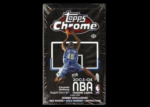 2003-04 Topps Chrome Basketball Hobby Box