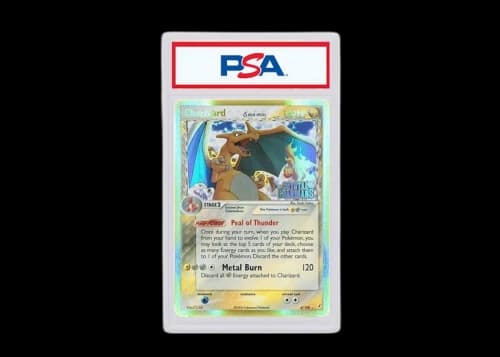 2006 Pokemon ex Crystal Guardians 4 Charizard-Reverse Foil (PSA or BGS Graded)