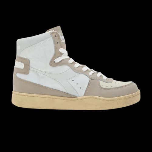 Diadora Mi Basket Used 'Cobblestone White'