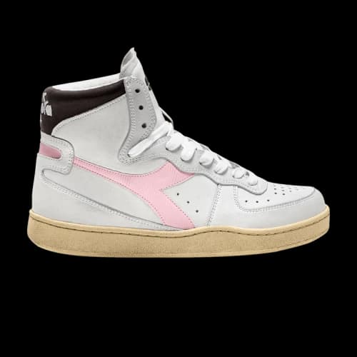 Diadora Mi Basket Used 'White Parfait Pink'
