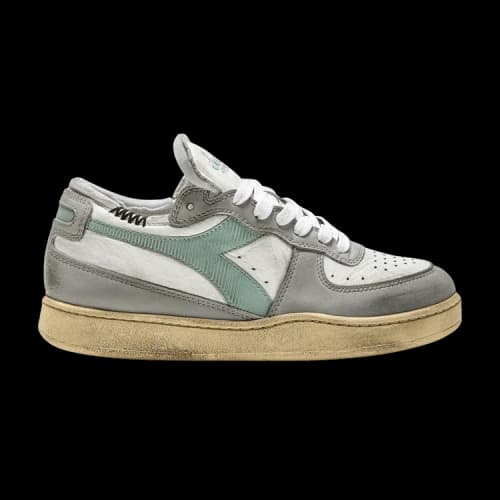 Diadora Mi Basket Row Cut 'Aluminum Mint'