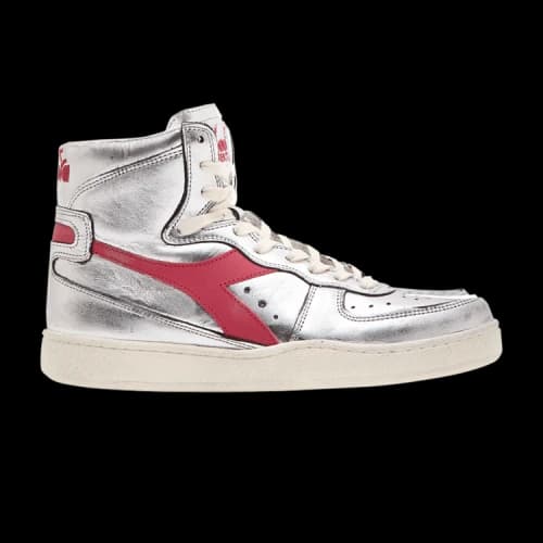 Diadora Mi Basket High 'Used - Silver Red' (Women's)