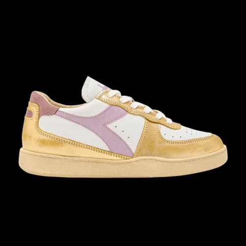 Diadora Mi Basket Low 'Metallic Dirty - Rich Gold'