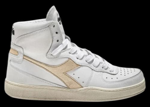 Diadora Basket Used White Gold (Women's)
