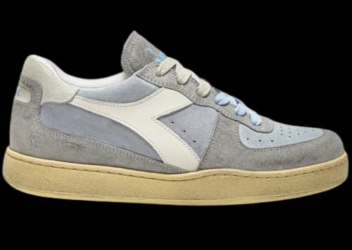 Diadora Mi Basket Suede Low Blue Cachemire Grey
