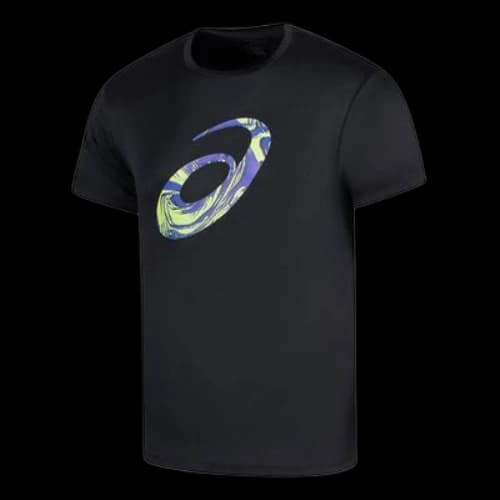 ASICS Spiral Logo SS Tee 'Black'