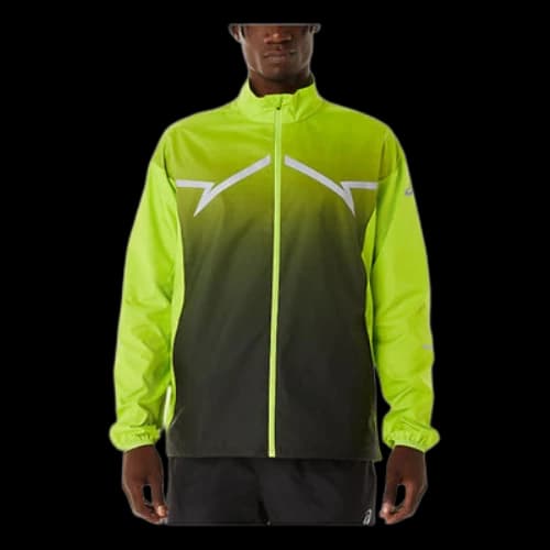 ASICS Lite-show Jacket 'Lime Zest Black'