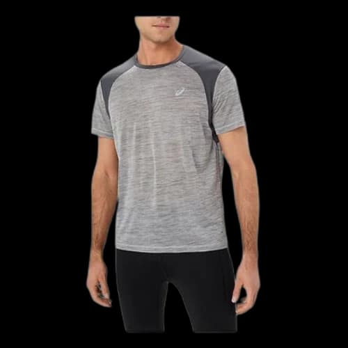 ASICS Road Short Sleeve Top 'Grey'
