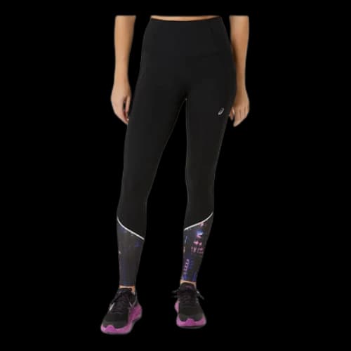 ASICS ROAD LITE-SHOW Tights 'Black Magenta' (Women's)