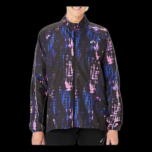 ASICS ROAD LITE-SHOW Jacket 'Black Magenta' (Women's)