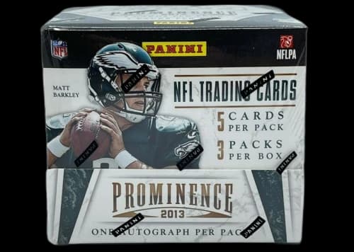 2013 Panini Prominence Football Hobby Box