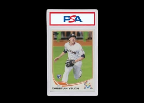 2013 Topps Update Us290 Christian Yelich (PSA or BGS Graded)