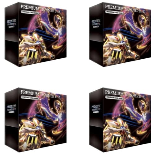 Pokémon TCG Collection Sun/Collection Moon Premium Trainer Box 4x Lot (Japanese)