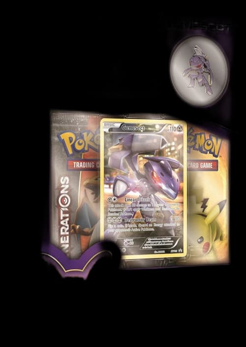 2016 Pokemon TCG Mythical Pokemon Collection Genesect