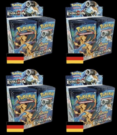 Pokémon TCG XY Evolution Booster Box 4x Lot