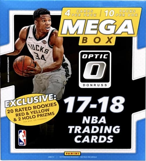2017-18 Panini Donruss Optic Basketball Mega Box