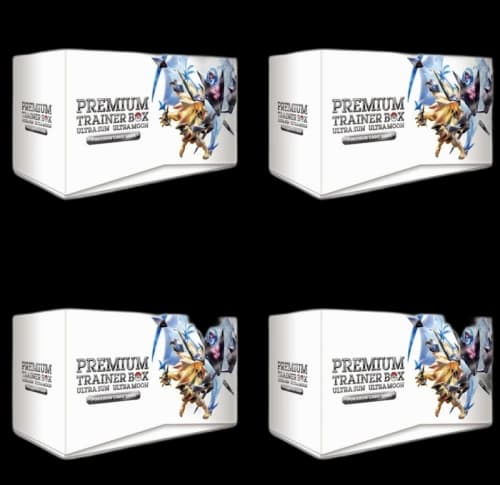 Pokémon TCG Collection Sun/Collection Moon Ultra Sun/Ultra Moon Premium Trainer Box 4x Lot (Japanese)