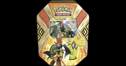 2017 Pokemon TCG Island Guardians Tin Tapu Koko GX