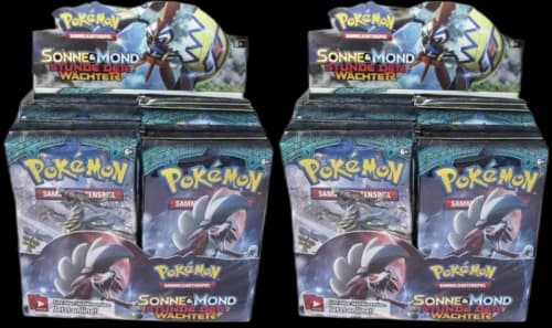 Pokémon TCG Sonne & Mond Stunde der Wächter Booster Box 2x Lot