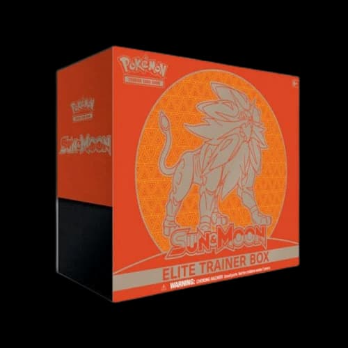 2017 Pokemon TCG Sun & Moon Solgaleo Elite Trainer Box