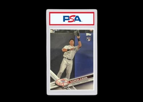 2017 Topps 287 Aaron Judge Catching (PSA or BGS Graded)